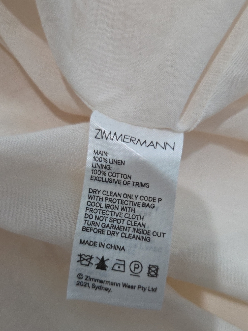 Zimmerman Rosa Ruffle Neck Dress (SZ 3) - Picture 12 of 13